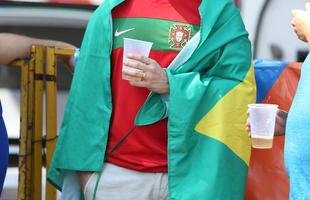 Mineir�o ficou colorido nesta quarta-feira com camisas de clubes e sele��es em duelo da Olimp�ada
