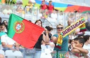 Mineir�o ficou colorido nesta quarta-feira com camisas de clubes e sele��es em duelo da Olimp�ada