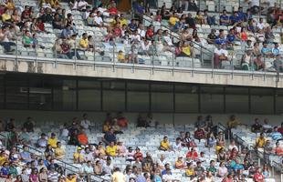 Mineir�o ficou colorido nesta quarta-feira com camisas de clubes e sele��es em duelo da Olimp�ada