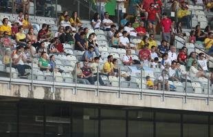Mineir�o ficou colorido nesta quarta-feira com camisas de clubes e sele��es em duelo da Olimp�ada