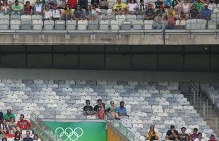 Mineir�o ficou colorido nesta quarta-feira com camisas de clubes e sele��es em duelo da Olimp�ada