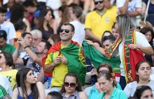 Mineir�o ficou colorido nesta quarta-feira com camisas de clubes e sele��es em duelo da Olimp�ada