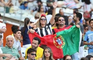 Mineir�o ficou colorido nesta quarta-feira com camisas de clubes e sele��es em duelo da Olimp�ada