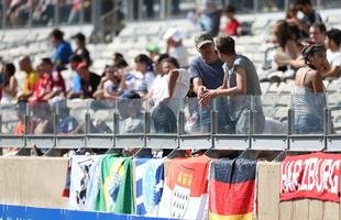 Mineir�o ficou colorido nesta quarta-feira com camisas de clubes e sele��es em duelo da Olimp�ada