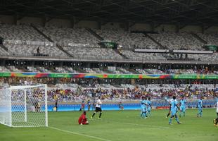 Alemanha abriu 6 a 0 sobre Fiji logo no primeiro tempo do duelo realizado no Mineiro