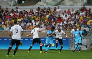 Alemanha abriu 6 a 0 sobre Fiji logo no primeiro tempo do duelo realizado no Mineiro