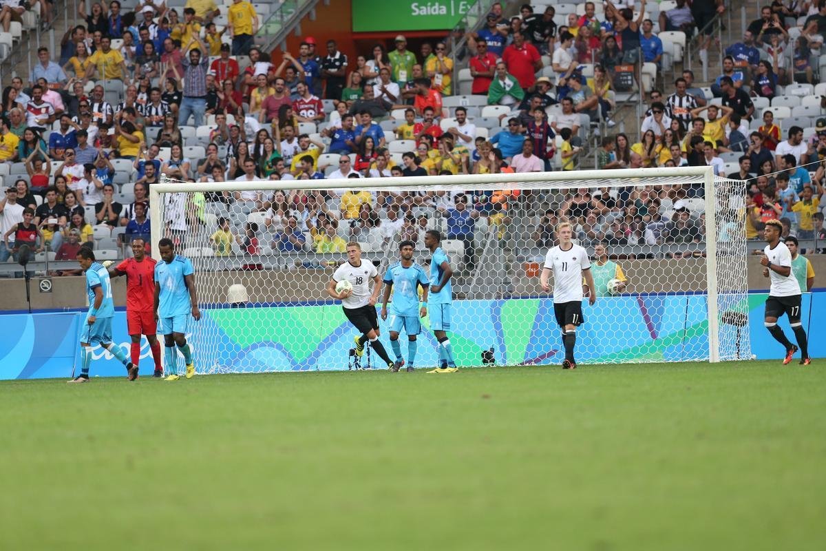 Alemanha aplicou maior goleada do novo Mineiro sobre a frgil Seleo de Fiji