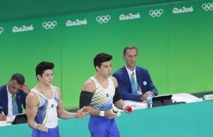 Srgio Sasaki e Arthur Nory disputaram final individual de ginstica artstica da Olimpada no Rio