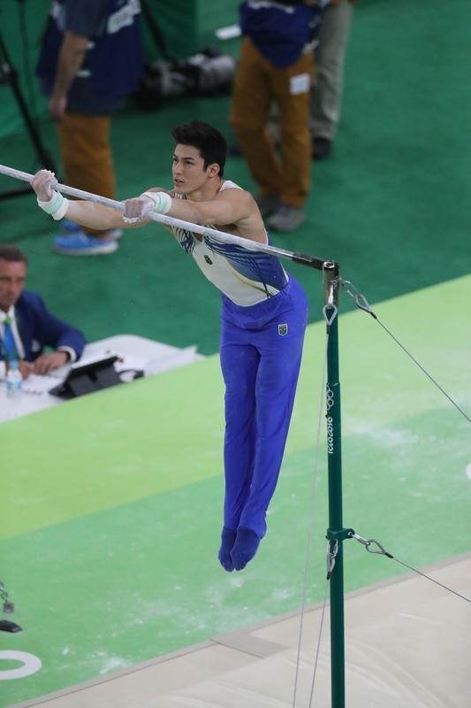 Srgio Sasaki e Arthur Nory disputaram final individual de ginstica artstica da Olimpada no Rio