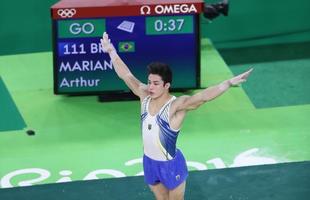 Srgio Sasaki e Arthur Nory disputaram final individual de ginstica artstica da Olimpada no Rio