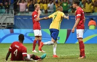 Brasil e Dinamarca se enfrentam pela terceira rodada dos Jogos Ol�mpicos do Rio