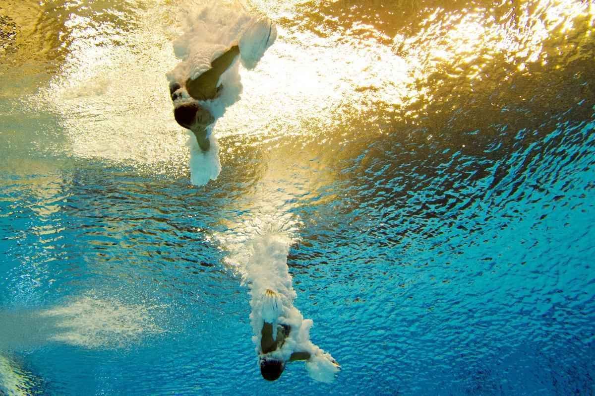 Ingrid Oliveira e Giovanna Pedroso em ao nos saltos ornamentais