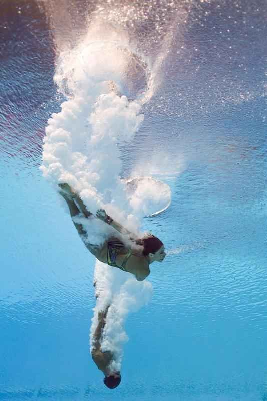 Ingrid Oliveira e Giovanna Pedroso em ao nos saltos ornamentais