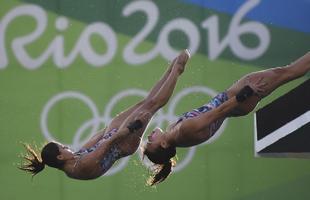 Atletas formam dupla brasileira na prova de saltos ornamentais