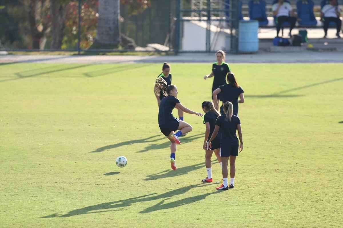Nesta quinta-feira, seleo treinou no Sesc Venda Nova, em Belo Horizonte