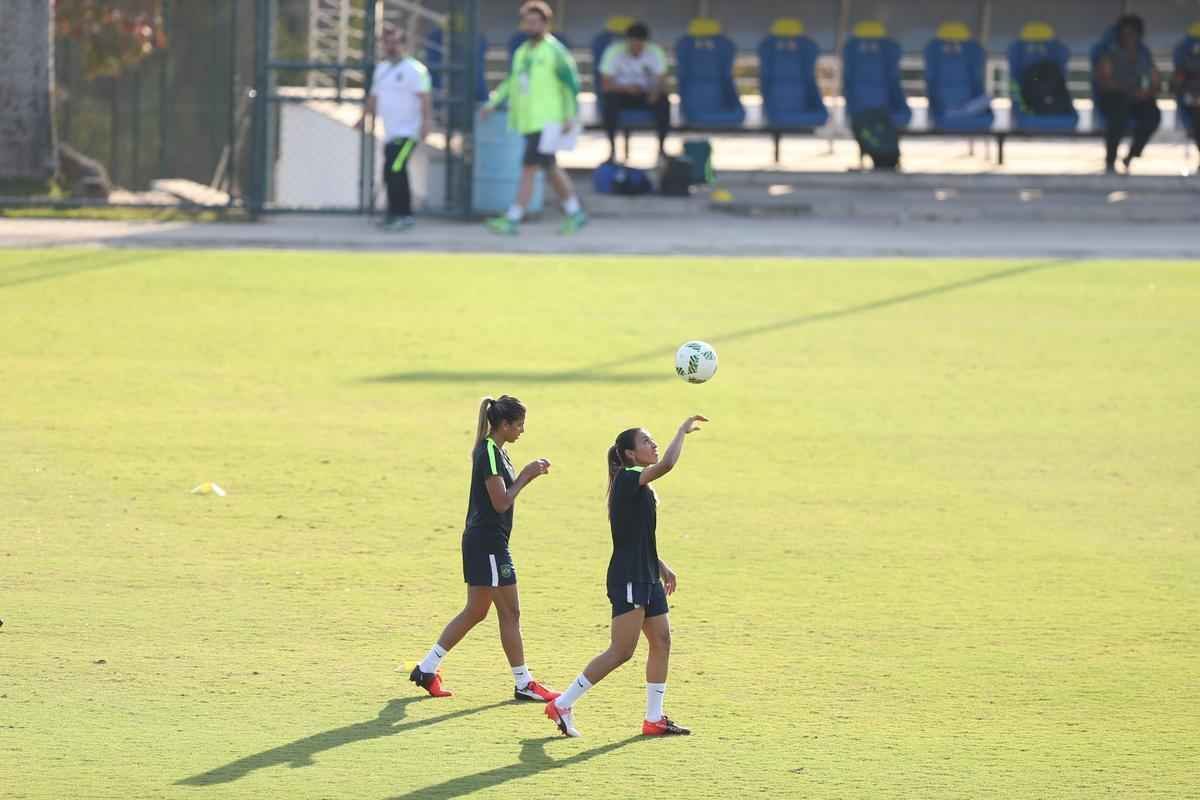 Nesta quinta-feira, seleo treinou no Sesc Venda Nova, em Belo Horizonte