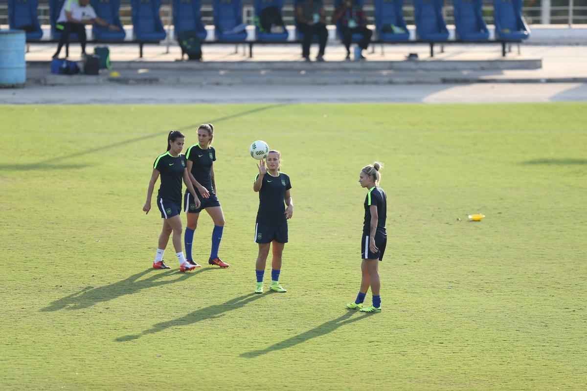 Nesta quinta-feira, seleo treinou no Sesc Venda Nova, em Belo Horizonte