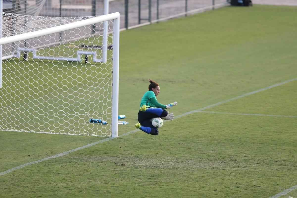 Nesta quinta-feira, seleo treinou no Sesc Venda Nova, em Belo Horizonte