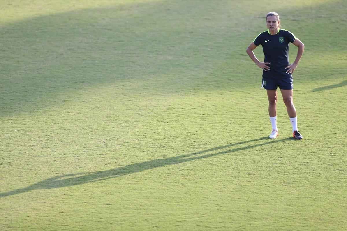 Nesta quinta-feira, seleo treinou no Sesc Venda Nova, em Belo Horizonte