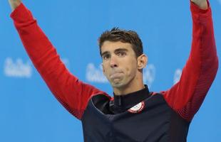 Imagens de mais uma vitria de Michael Phelps no Rio de Janeiro