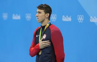 Imagens de mais uma vitria de Michael Phelps no Rio de Janeiro