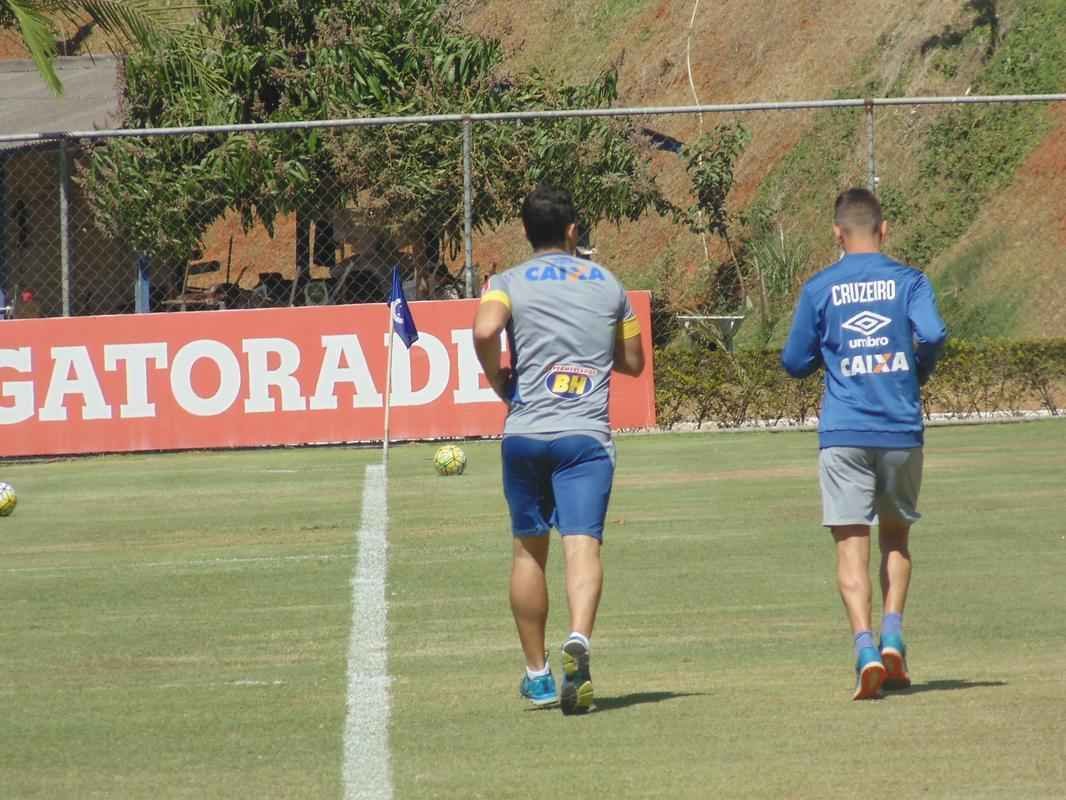 Fotos do treino do Cruzeiro desta sexta-feira (12/08) na Toca da Raposa II (Rafael Arruda/Superesportes)