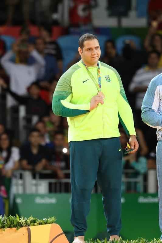 Aps derrota nas quartas de final, sul-mato-grossense venceu lutas consecutivas e garantiu mais um pdio para o Brasil nos tatames da Arena Carioca 2