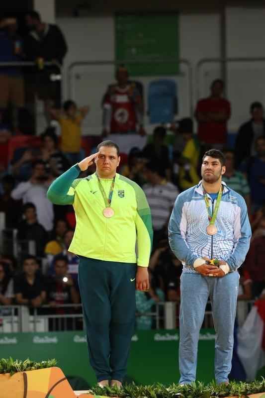 Aps derrota nas quartas de final, sul-mato-grossense venceu lutas consecutivas e garantiu mais um pdio para o Brasil nos tatames da Arena Carioca 2