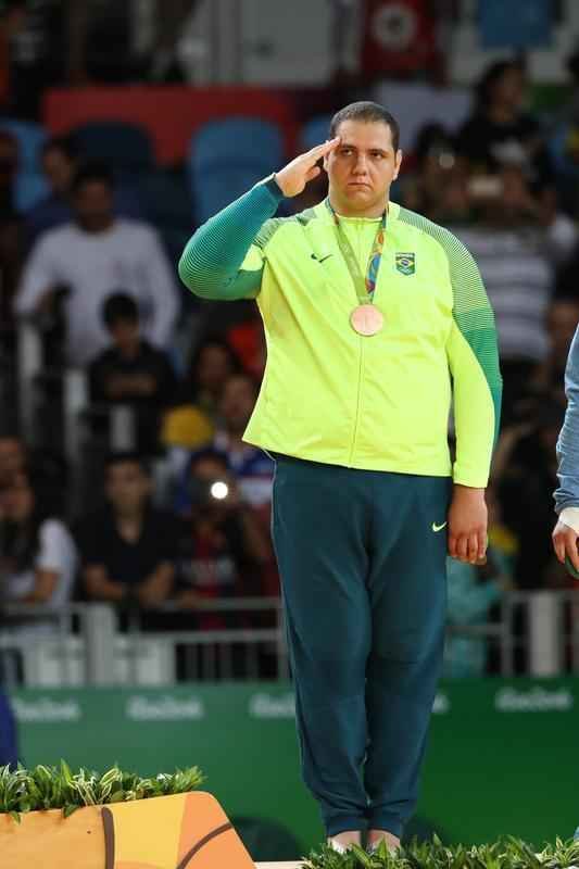 Aps derrota nas quartas de final, sul-mato-grossense venceu lutas consecutivas e garantiu mais um pdio para o Brasil nos tatames da Arena Carioca 2