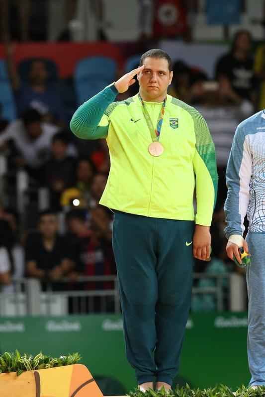 Aps derrota nas quartas de final, sul-mato-grossense venceu lutas consecutivas e garantiu mais um pdio para o Brasil nos tatames da Arena Carioca 2