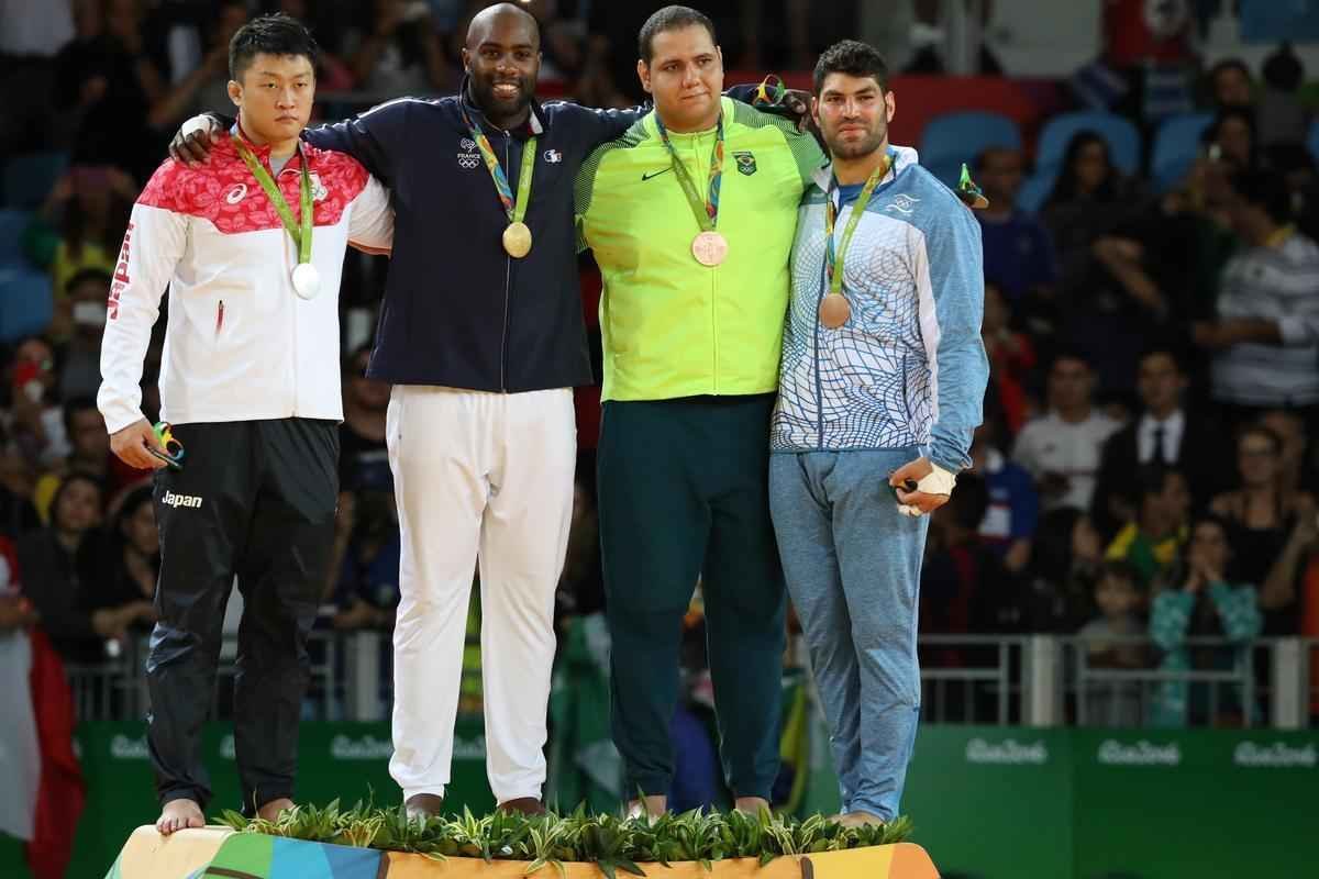 Aps derrota nas quartas de final, sul-mato-grossense venceu lutas consecutivas e garantiu mais um pdio para o Brasil nos tatames da Arena Carioca 2