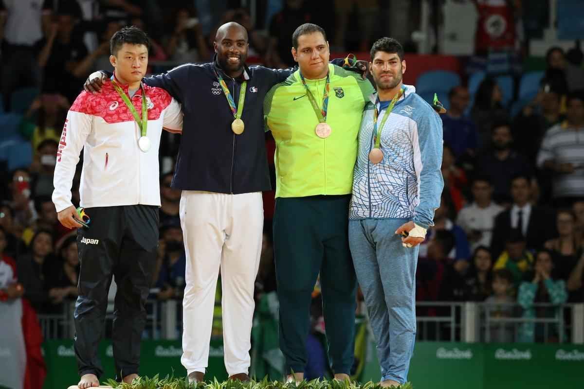 Aps derrota nas quartas de final, sul-mato-grossense venceu lutas consecutivas e garantiu mais um pdio para o Brasil nos tatames da Arena Carioca 2