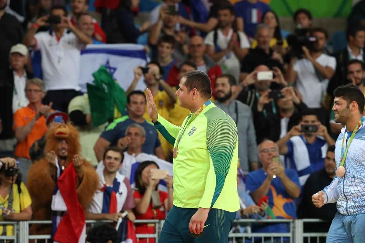 Aps derrota nas quartas de final, sul-mato-grossense venceu lutas consecutivas e garantiu mais um pdio para o Brasil nos tatames da Arena Carioca 2