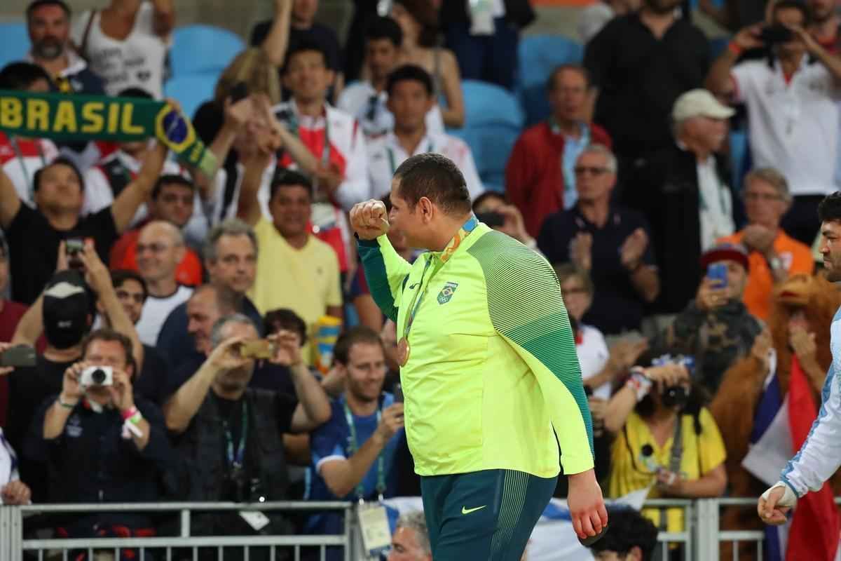 Aps derrota nas quartas de final, sul-mato-grossense venceu lutas consecutivas e garantiu mais um pdio para o Brasil nos tatames da Arena Carioca 2