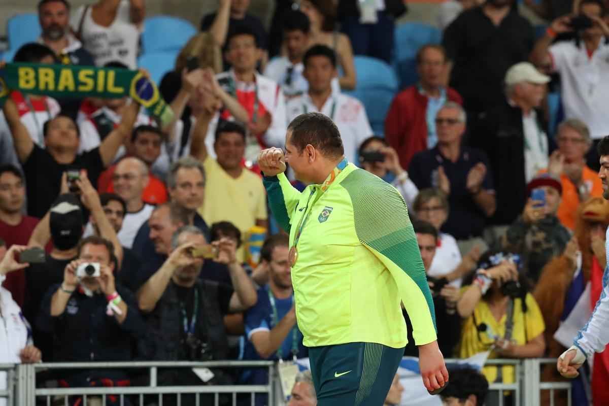 Aps derrota nas quartas de final, sul-mato-grossense venceu lutas consecutivas e garantiu mais um pdio para o Brasil nos tatames da Arena Carioca 2