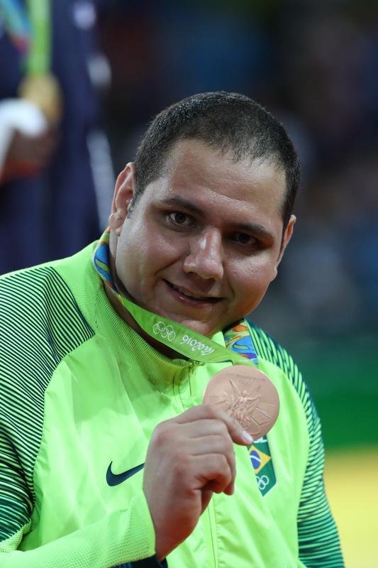 Aps derrota nas quartas de final, sul-mato-grossense venceu lutas consecutivas e garantiu mais um pdio para o Brasil nos tatames da Arena Carioca 2