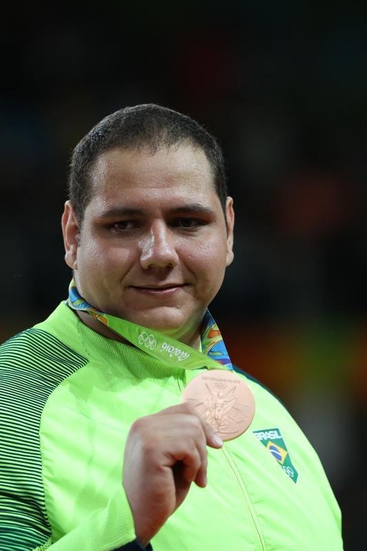 Aps derrota nas quartas de final, sul-mato-grossense venceu lutas consecutivas e garantiu mais um pdio para o Brasil nos tatames da Arena Carioca 2