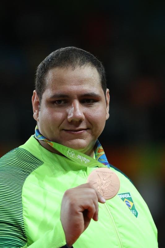 Aps derrota nas quartas de final, sul-mato-grossense venceu lutas consecutivas e garantiu mais um pdio para o Brasil nos tatames da Arena Carioca 2