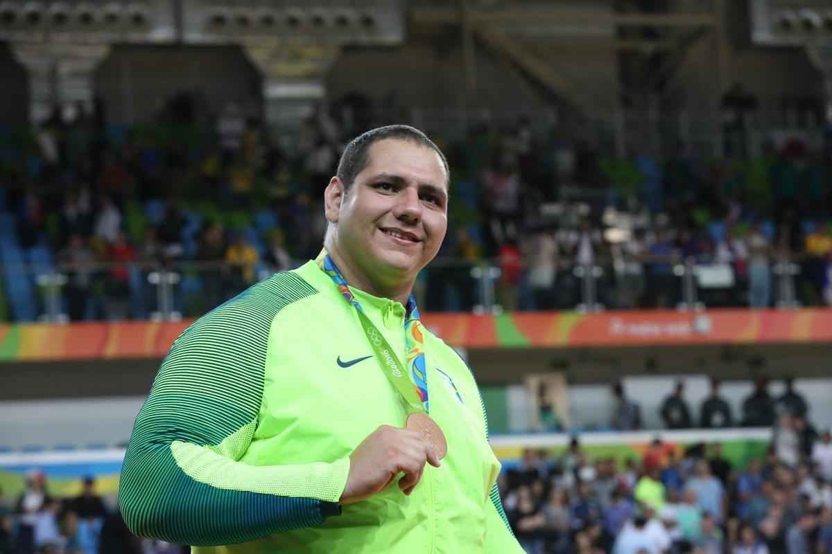 Aps derrota nas quartas de final, sul-mato-grossense venceu lutas consecutivas e garantiu mais um pdio para o Brasil nos tatames da Arena Carioca 2