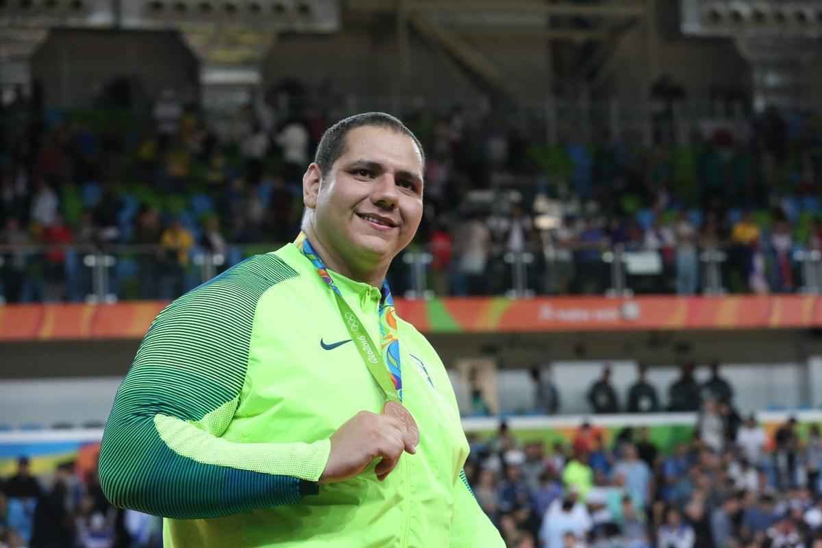 Aps derrota nas quartas de final, sul-mato-grossense venceu lutas consecutivas e garantiu mais um pdio para o Brasil nos tatames da Arena Carioca 2