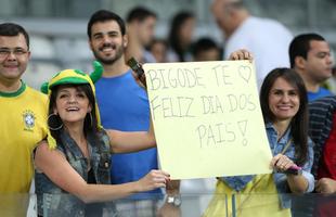 Torcedores no Mineiro durante jogo entre Brasil e Austrlia pelos Jogos Olmpicos do Rio
