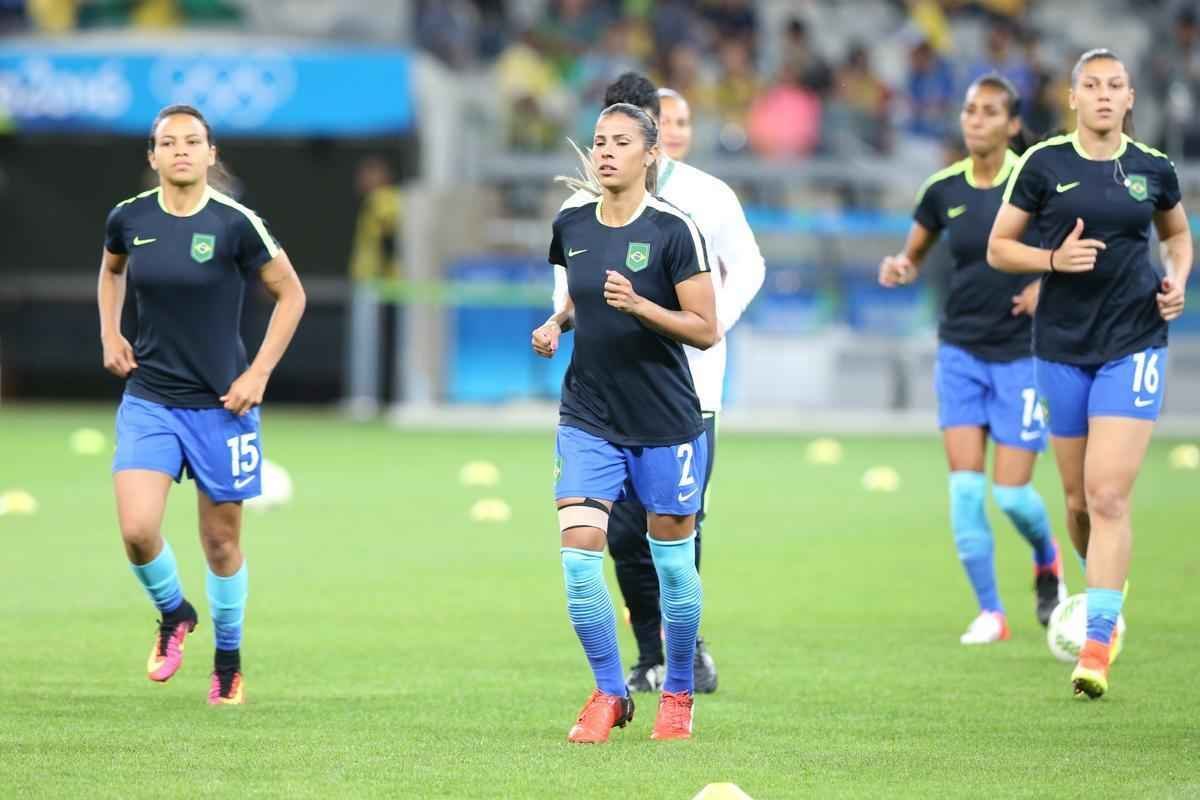 Torcedores no Mineiro durante jogo entre Brasil e Austrlia pelos Jogos Olmpicos do Rio