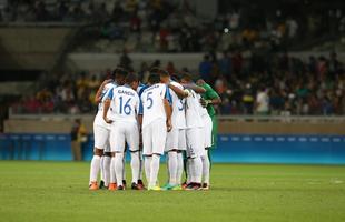 Fotos do jogo entre Coreia do Sul e Honduras, no Mineiro, pelas quartas de final do torneio de futebol masculino (Leandro Couri/EM D.A Press)