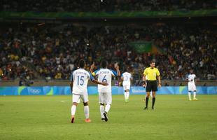 Alberth Elis marcou o gol da vitria de Honduras sobre a Coreia do Sul no Mineiro