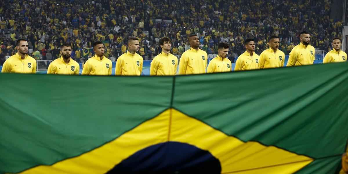 Em jogo violento, Brasil derrotou colombianos por 2 a 0, com gols de Neymar e Luan. Na semifinal, a Seleo vai enfrentar Honduras, que superou a Coreia do Sul por 1 a 0 no Mineiro