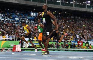 Jamaicano Usain Bolt confirma tri olmpico nos 100m rasos com tempo de 9s81 no Rio