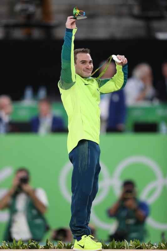 Nesta segunda-feira, Arthur Zanetti conquistou a medalha de prata nas argolas