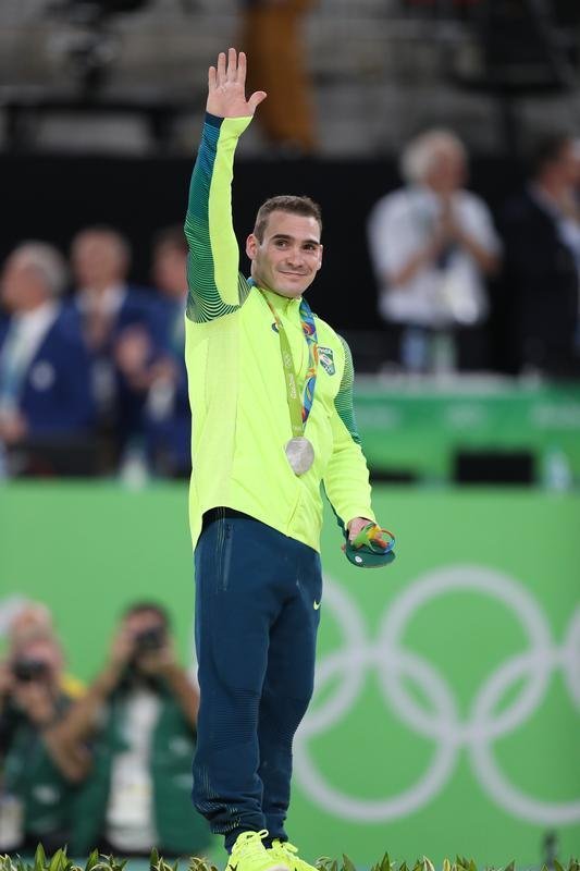 Nesta segunda-feira, Arthur Zanetti conquistou a medalha de prata nas argolas