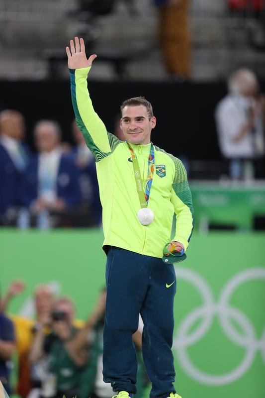 Nesta segunda-feira, Arthur Zanetti conquistou a medalha de prata nas argolas