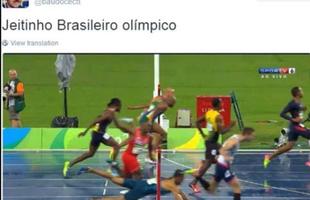 Classificao de brasileiro com peixinho no atletismo vira meme na internet